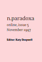 Katharine Meynell -  n.paradoxa online issue 5 -  C. Elwes on Katharine Meynell's 'Hannah's Song'